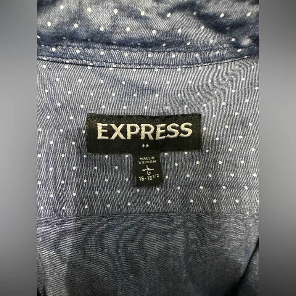 EXPRESS-Cotton Shirt - Picture 4 of 6